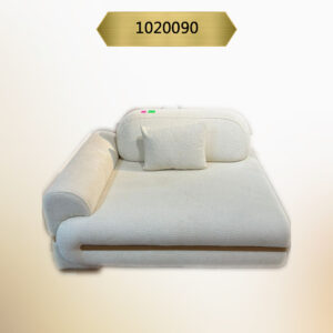Kavk F090 -Sofa Melina – Large Size Single – Right Side – White Fabric