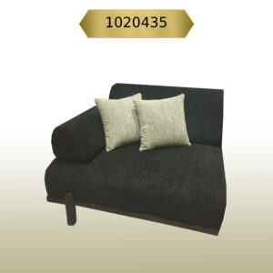 Cartier Black Sofa F435 Left