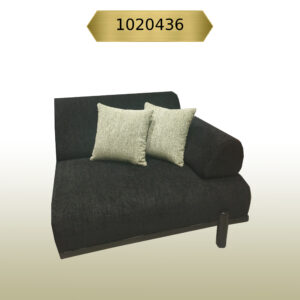 Cartier Black Sofa F436 Right